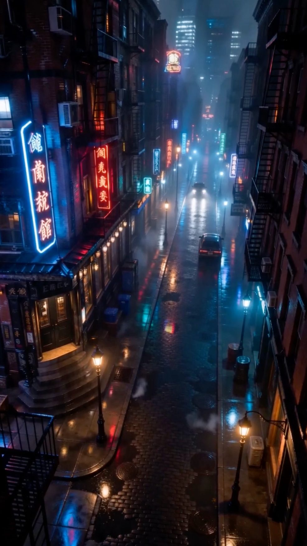1980s — the neon strip