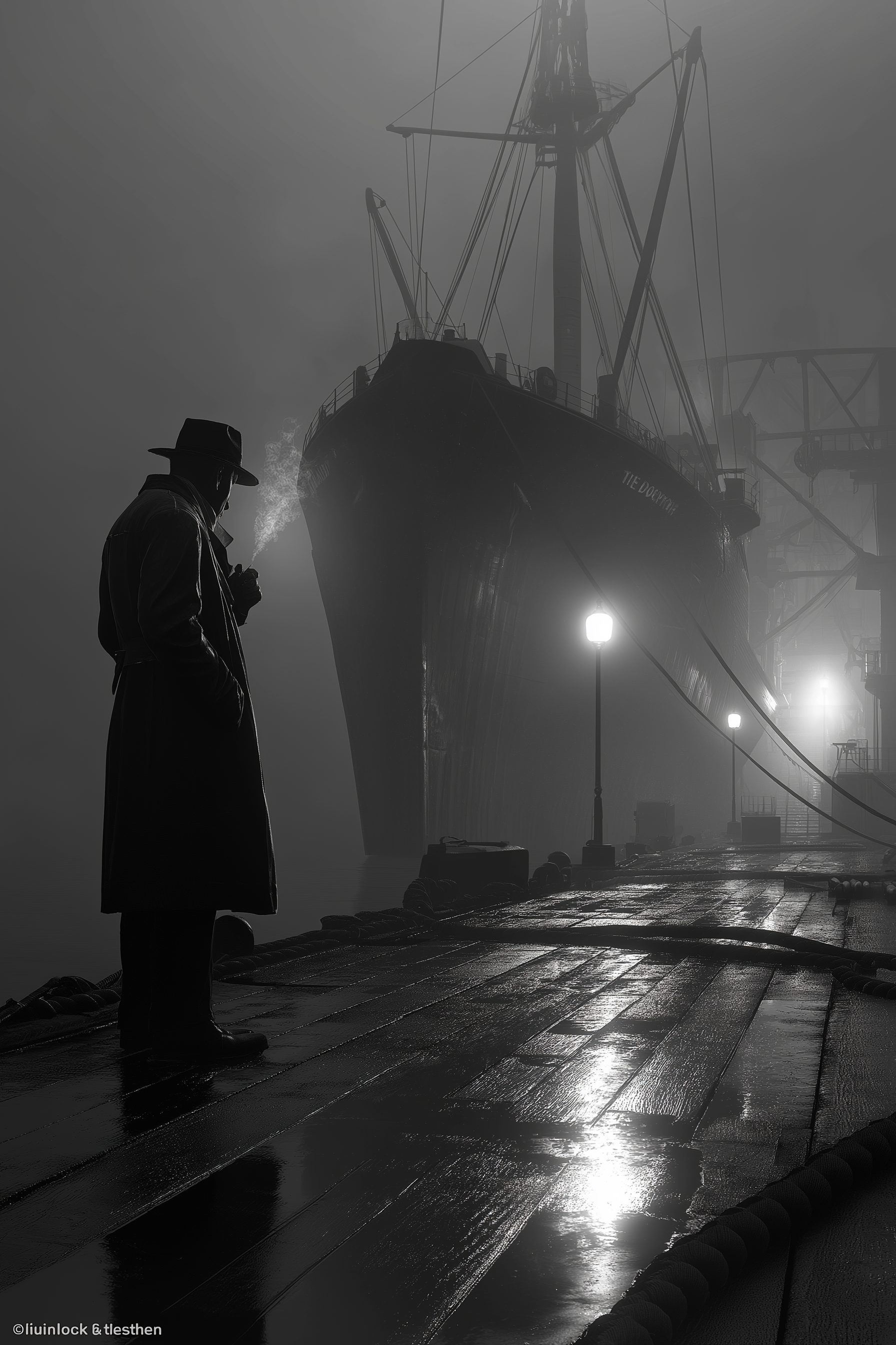 1930s — the dock watcher
